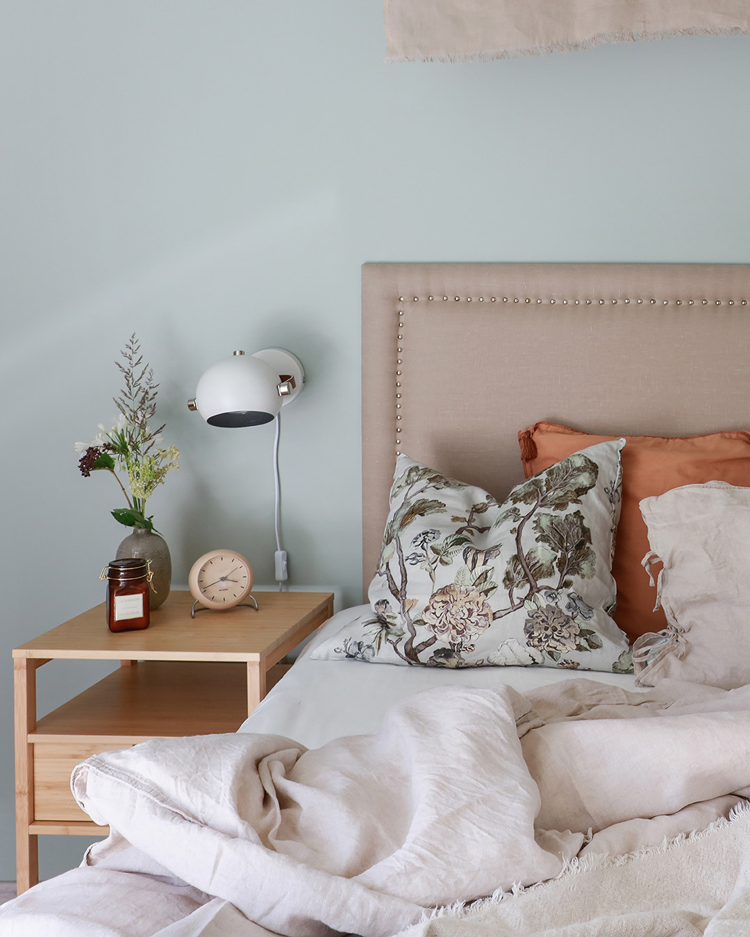 Huntonit Proff Vegg i en mint-farge.